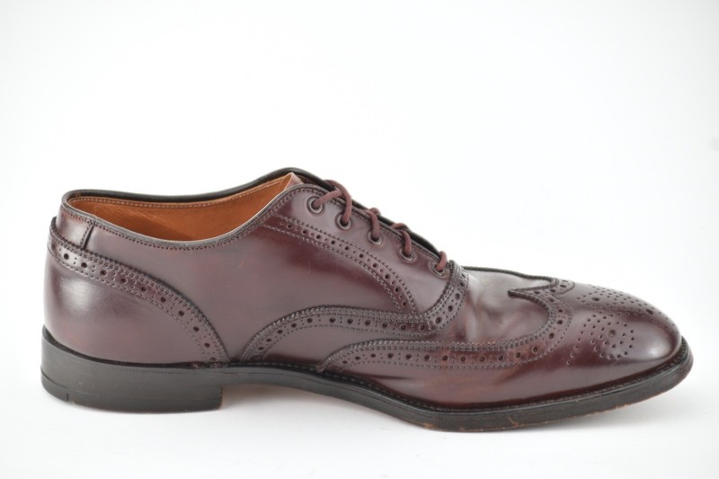 ALDEN x BROOKS BROTHERS 8D #8 SHELL CORDOVAN WINGTIP OXFORD ALDEN x BROOKS BROTHERS 8D #8 SHELL CORDOVAN WINGTIP OXFORD
