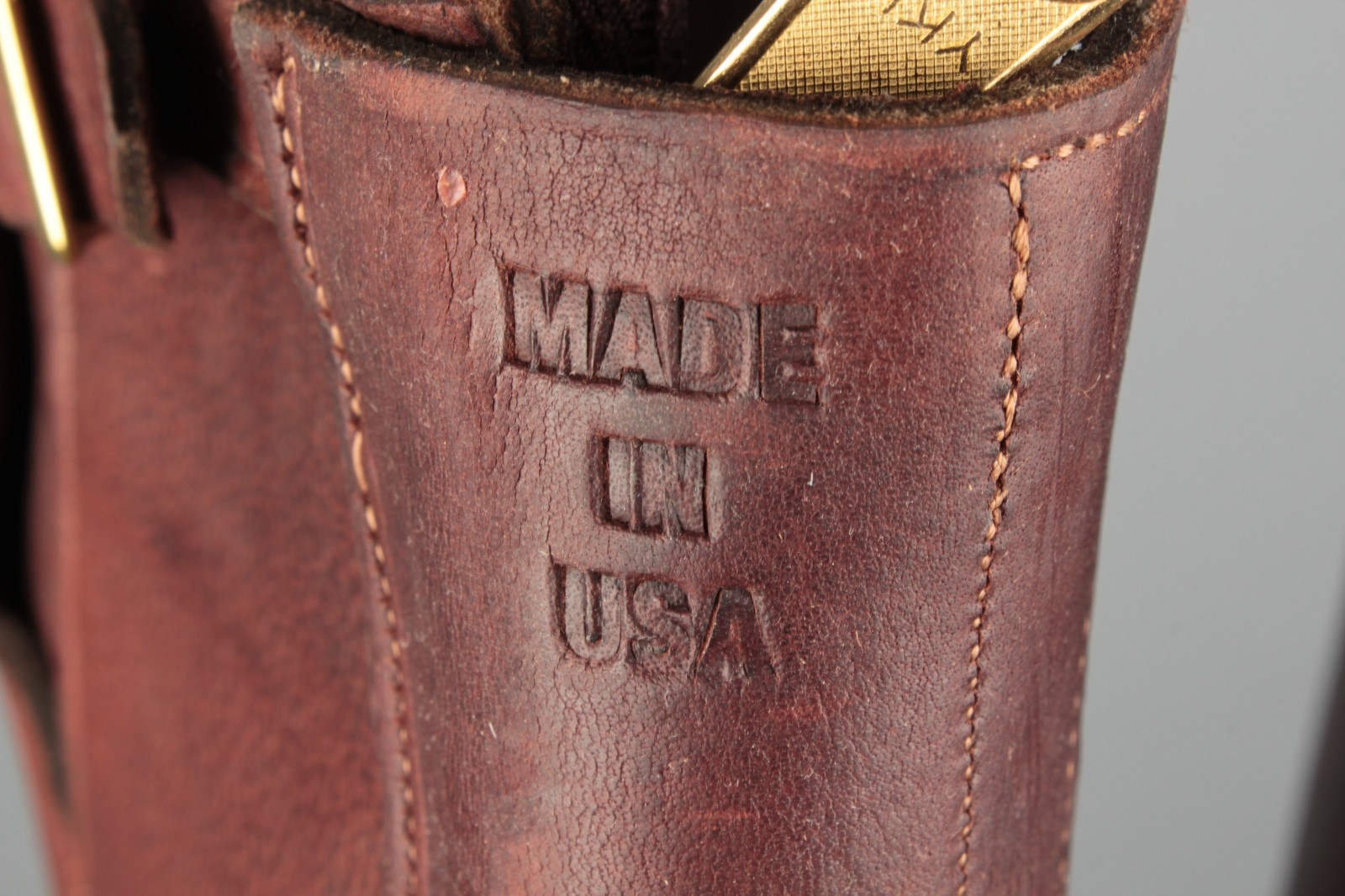 Men's NOS Orvis Gokey Unworn Snakeproof All Leather Tall Boots 10 EC #6259s