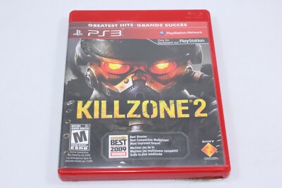 Killzone 2 Greatest Hits (Sony PlayStation 3, 2009) Complete French Canadian