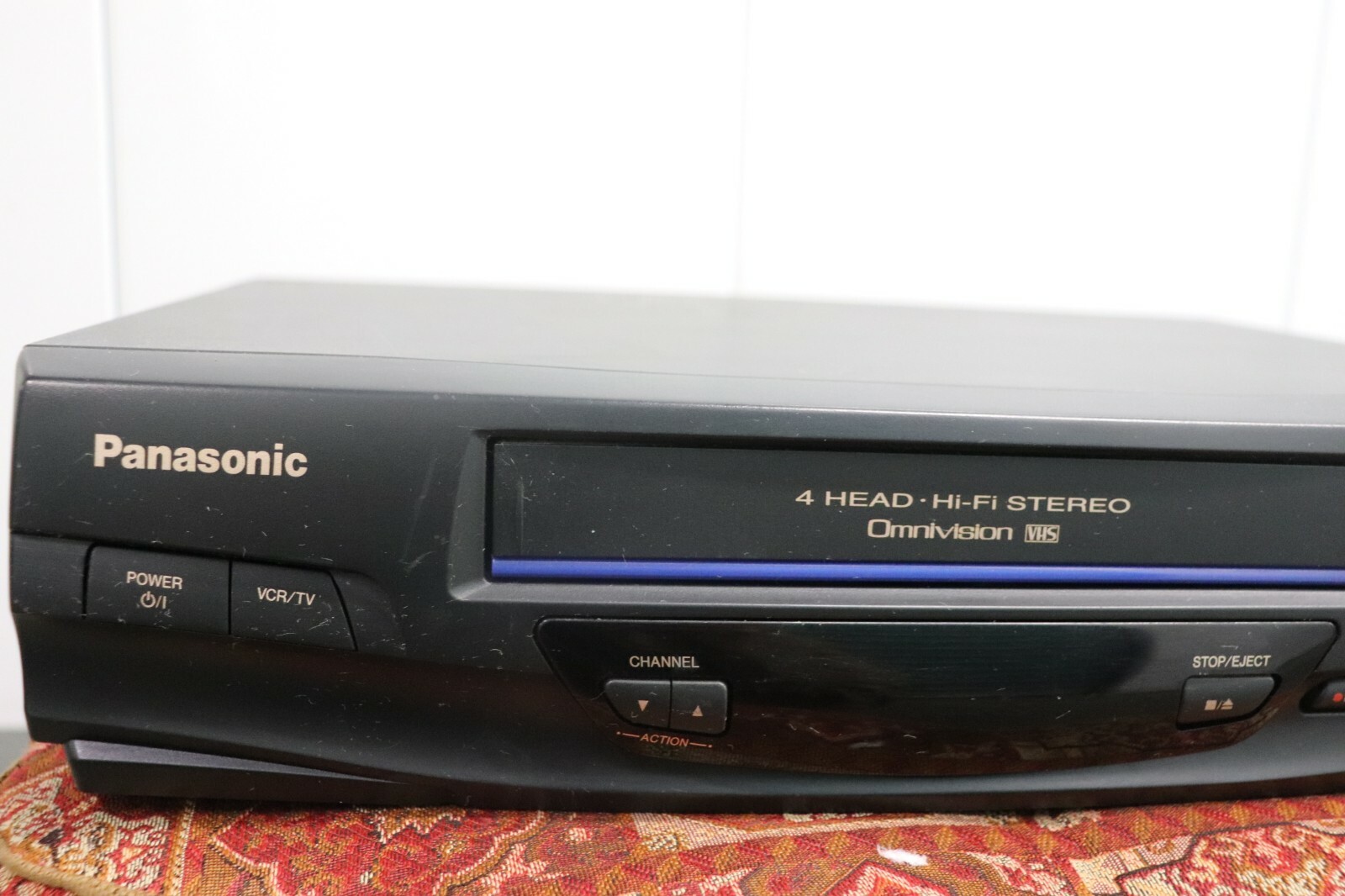 Panasonic PV-V4520 Omnivision 4 Head Hi-Fi Stereo VHS VCR Player Cables