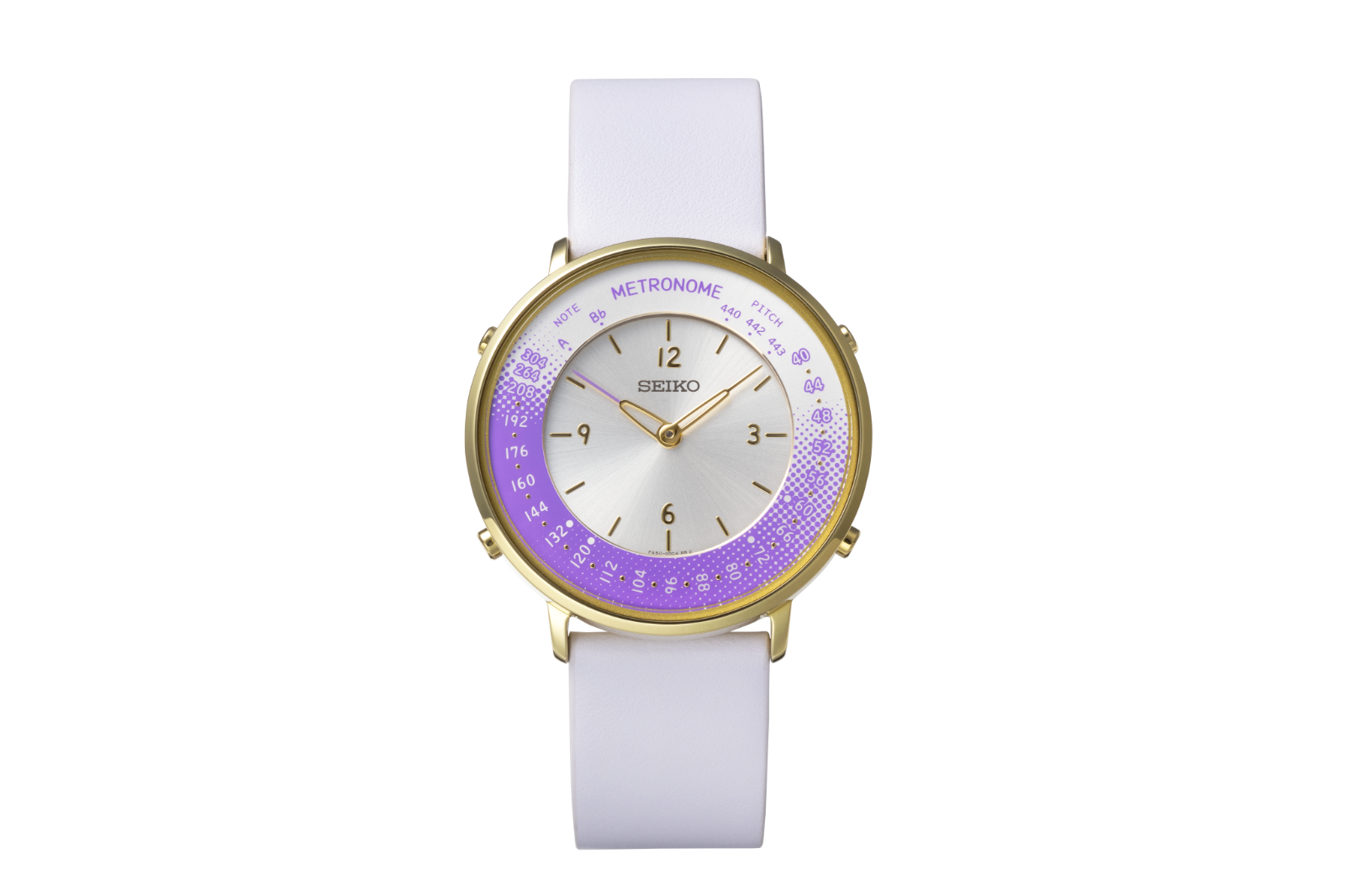 Pre-owned Seiko Metronome Watch Casual & Standard Line Collection All 10 Colors Quartz In Purple