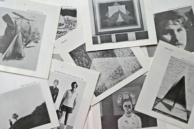 RARE.. WILLIAM PENN MEMORIAL MUSEUM 1970 Artists Program / PORTFOLIO Altman Lang