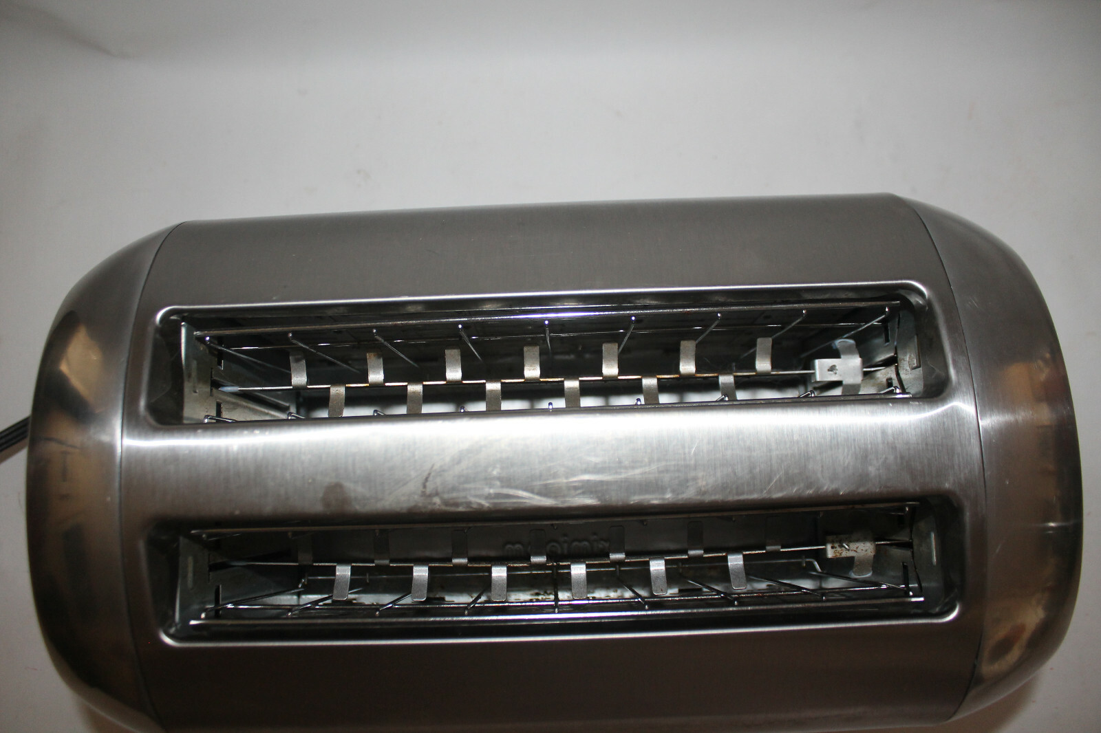 magimix le toaster two longe slot four slices it polished silver finish