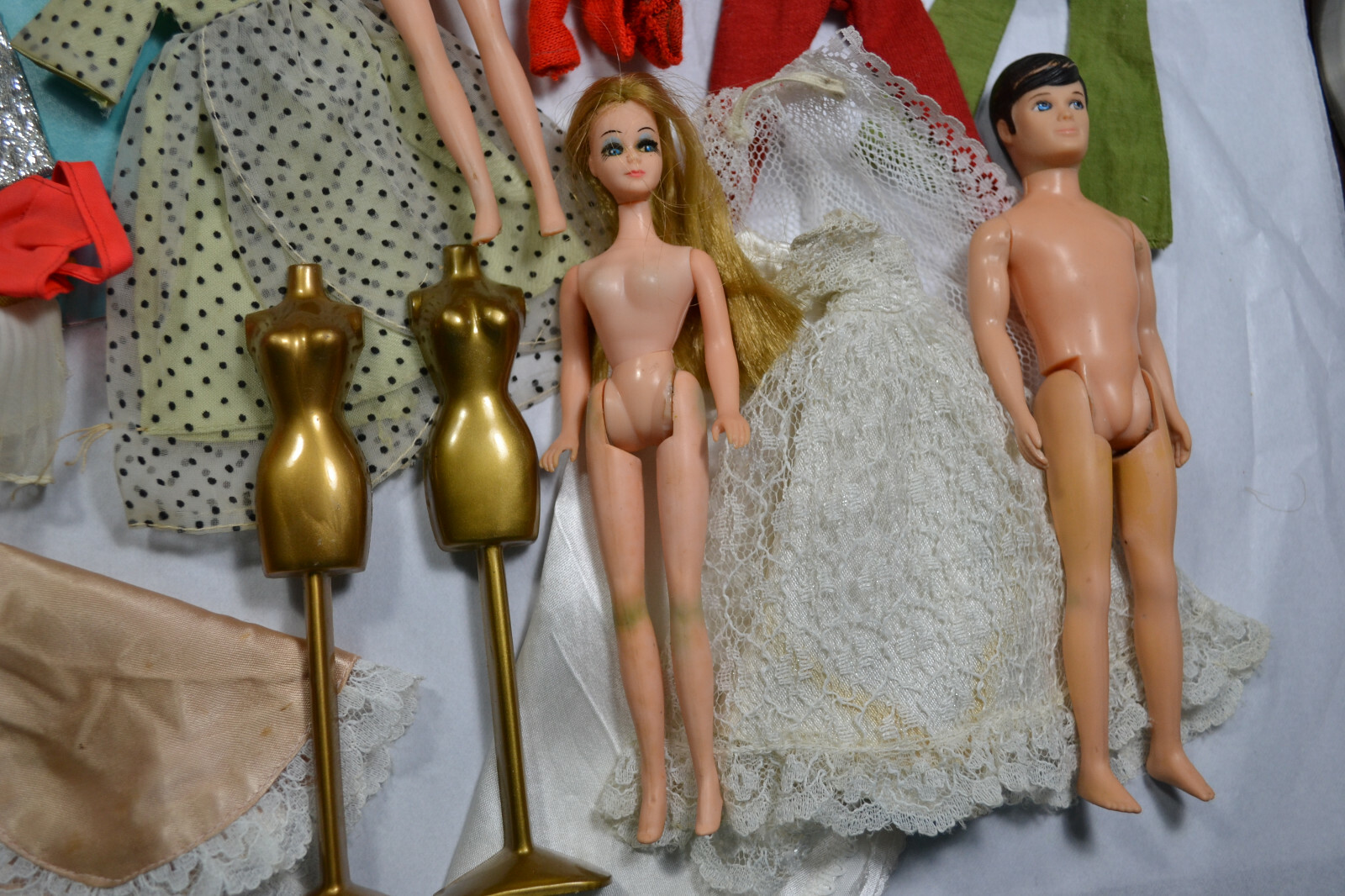 Circa 1960s or 1970s Dawn Lot by Topper Toys