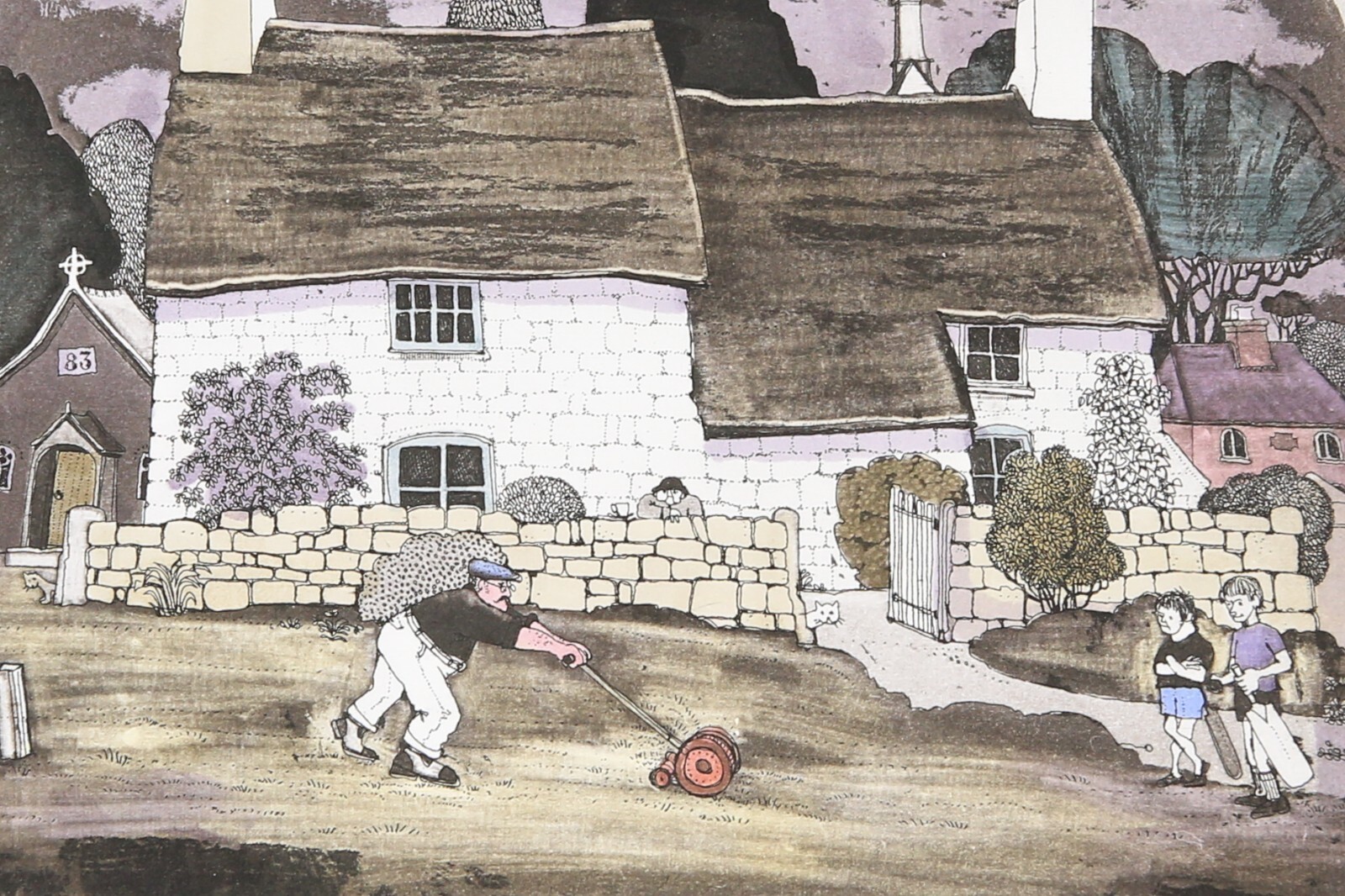 GRAHAM CLARKE 'GROUNDSMAN' LIMITED EDITION ETCHING PRINT 2