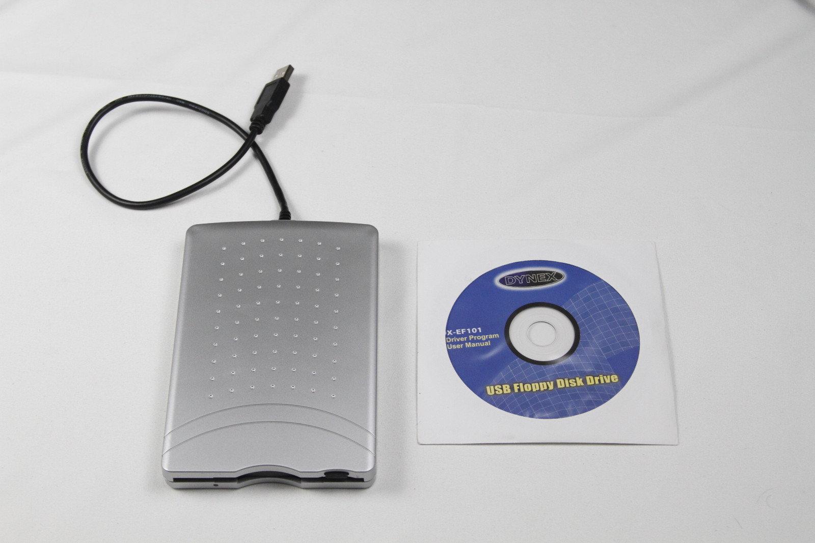 DYNEX USB EXTERNAL FLOPPY DISK DRIVE FOR 3.5