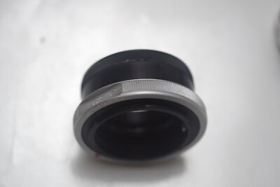 UV Topcar Lens onto Canon EOS M mount Adapter with Aperture control