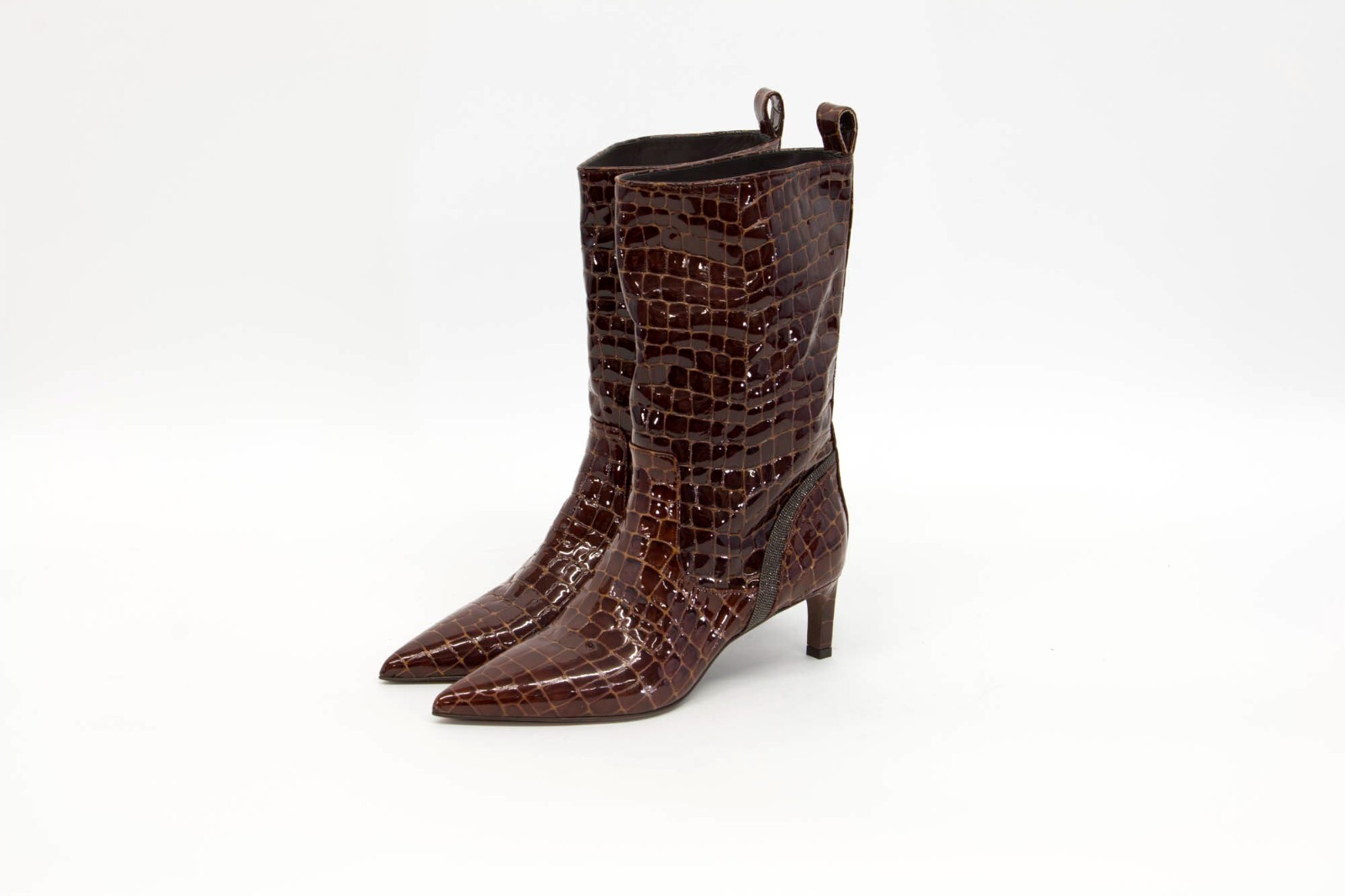 【ブルネロクチネリ】 HEEL ANKLE BOOTS ブーツ Women's Brunello Cucinelli Boots Women | Sale Up To 70% Off