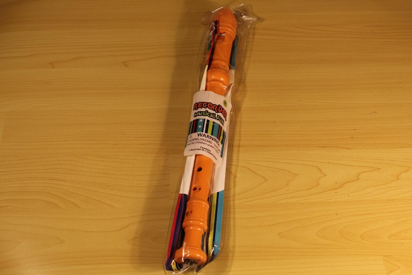 NEW Recorder Student Kids School Musical Instrument Flute w Cleaning Rod & Case