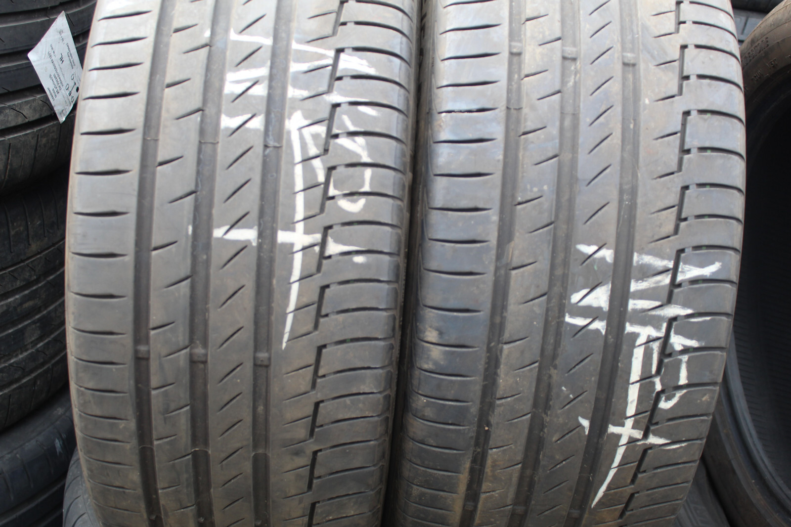 255 50 20 Continental, PC 6, XL, 109Y x2 A Pair 5.5mm (F1_tyres) L2860