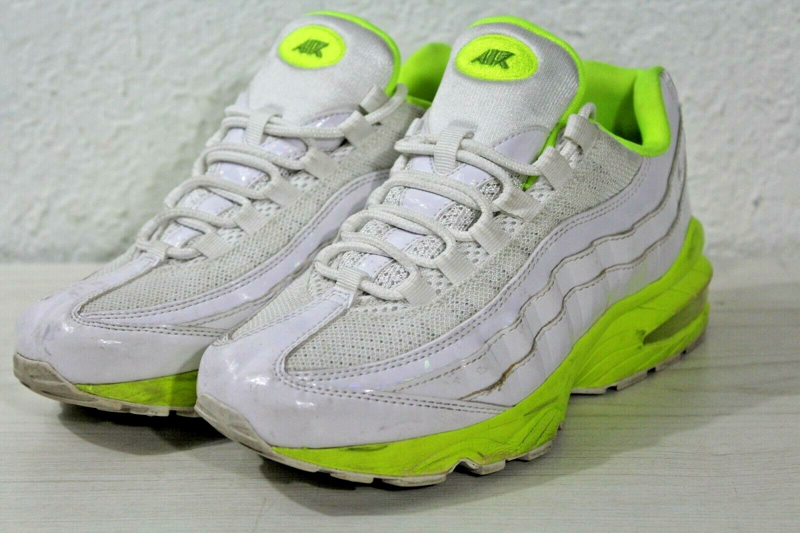 Nike Air Max 95 Women's Size 8.5 Neon Yellow and White