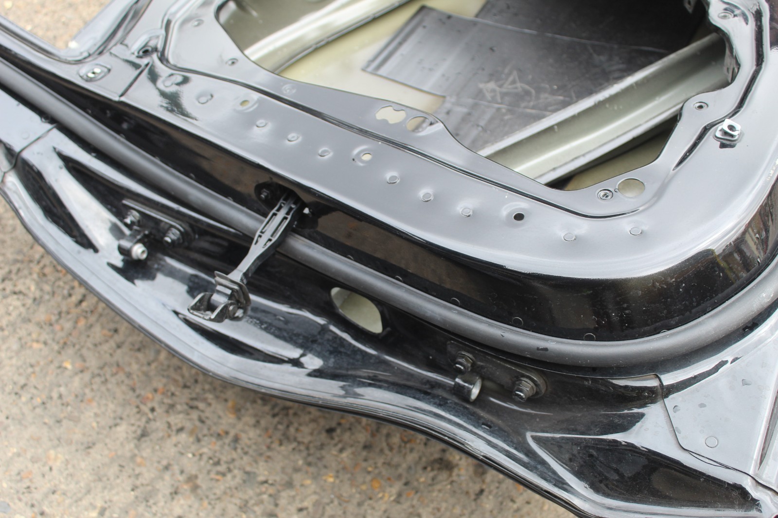 BMW X6 G06 2019-2023 Rear Right Drivers Side Door 4Dr Coupe BLACK 41008497452