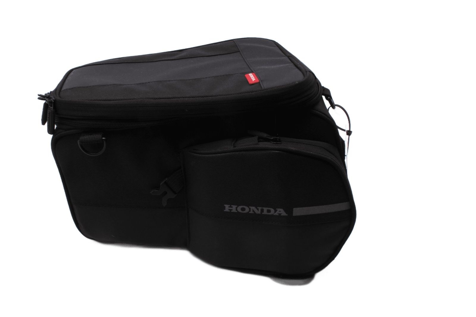 Sacoche de réservoir, sac à roulettes, système de bagages moto avec fermeture éclair Honda universell