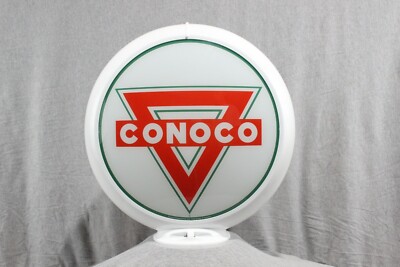 CONOCO GAS PUMP GLOBE