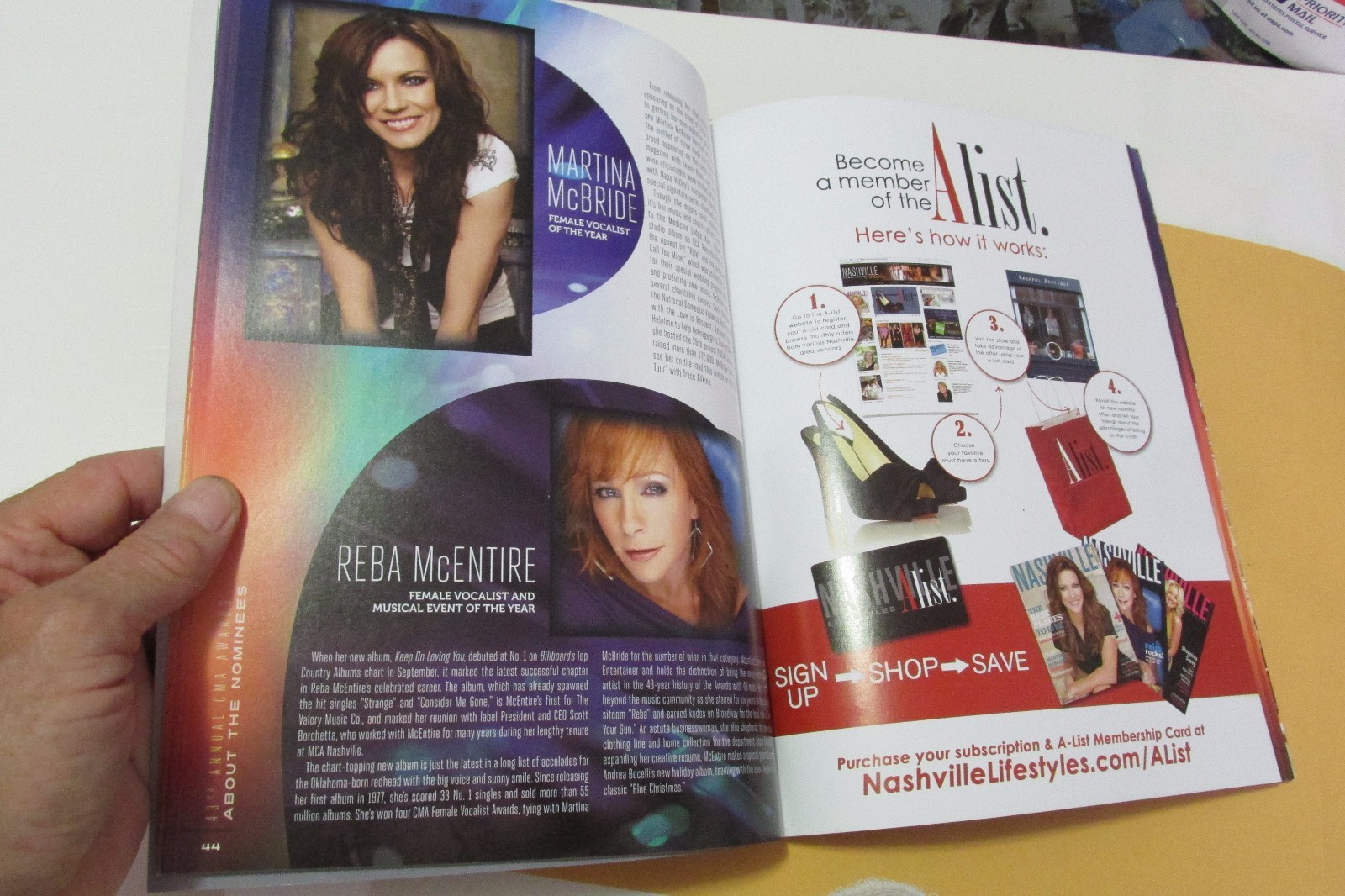 43rd ANNUAL 2009 CMA AWARDS PROGRAM