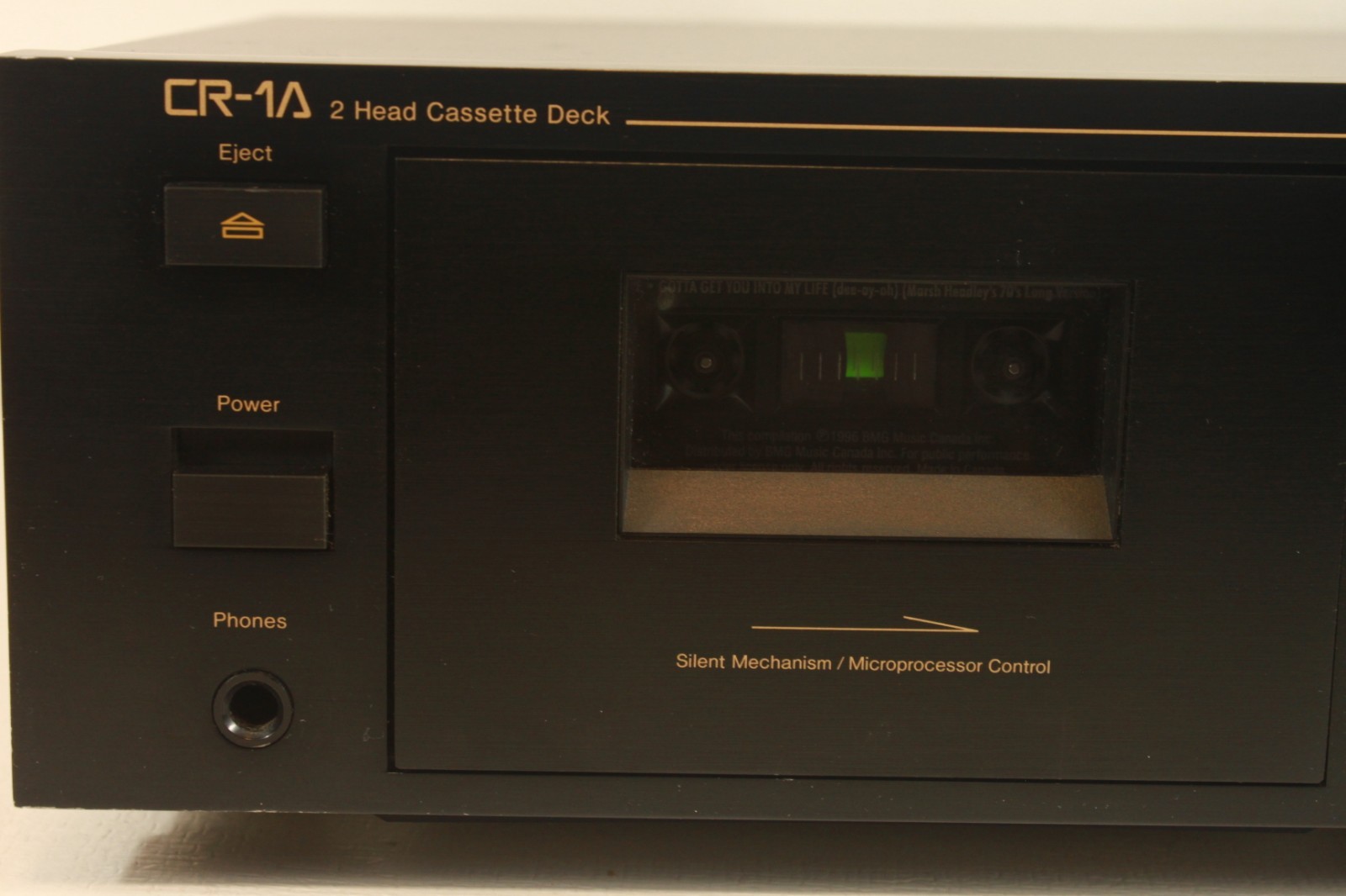 NAKAMICHI CR-1A, stereo cassette deck. (ref B376)