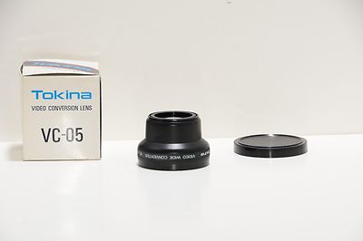 Video Camera Wide Angle Lens - Tokina Video Wide Converter VC 0.5x for Canon
