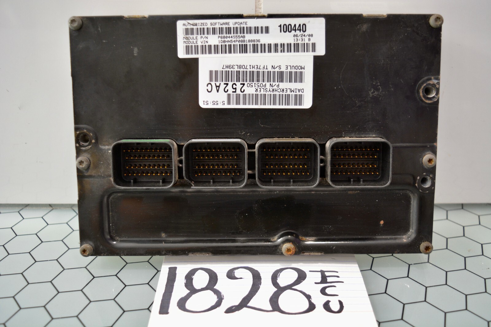 08 09 Dodge Grand Caravan #1828 Engine Computer ECM ECU