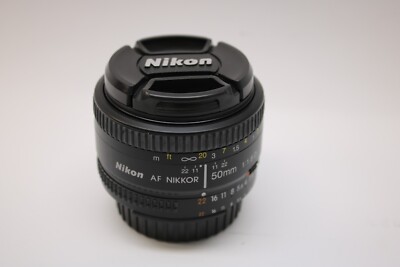Nikon AF FX NIKKOR 50mm F/1.8D Lens for Nikon DSLR Cameras