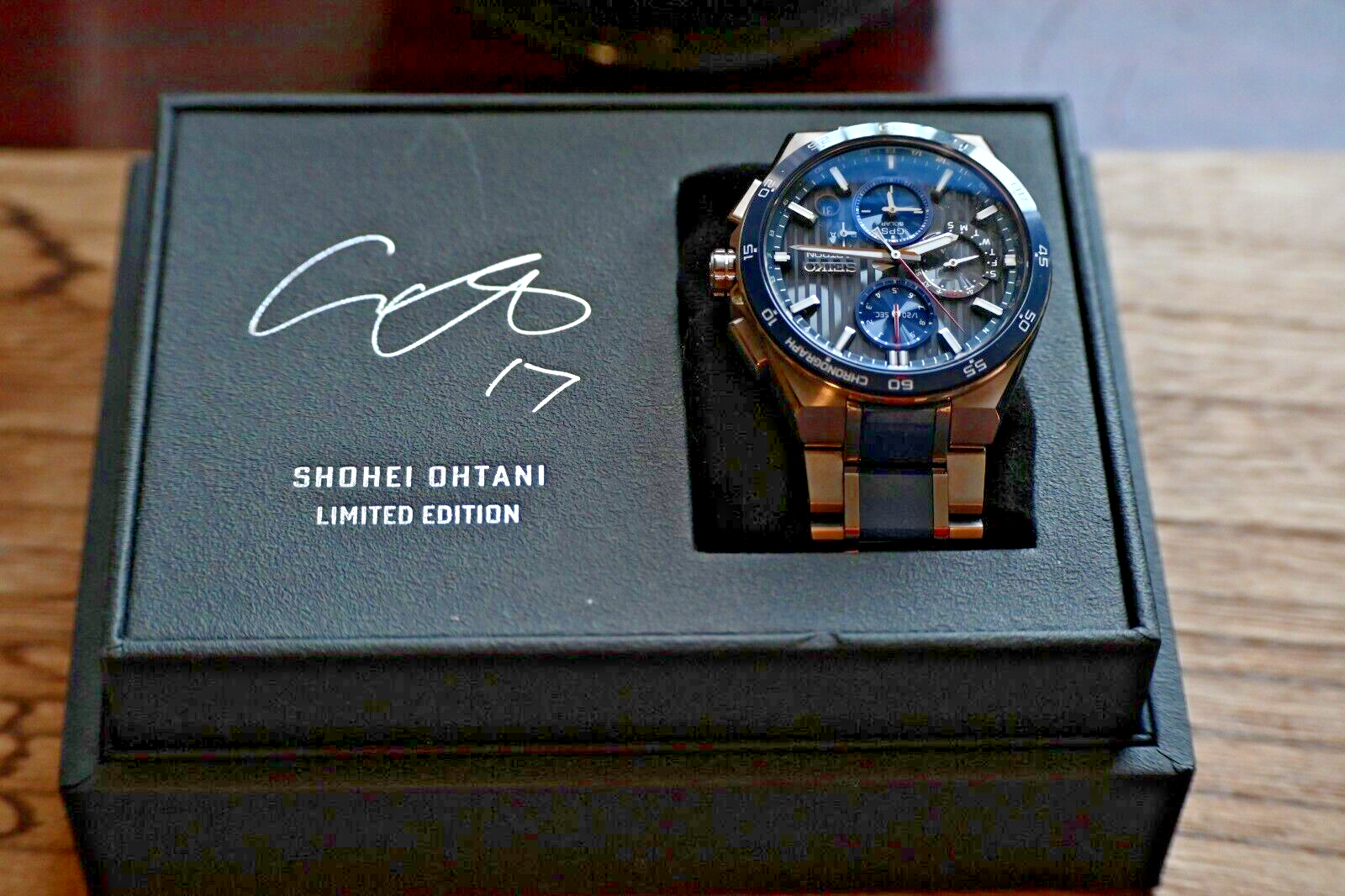Shohei Ohtani フィギュア 17 SEIKO Shohei Ohtani - WS Champion - Limited Edition SEIKO SBXC165