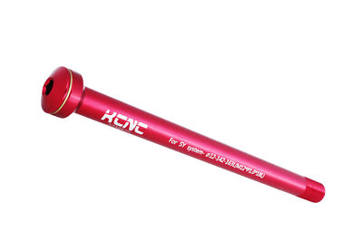 KCNC KQR08 MTB eBike Cycle Rear Hub Skewer for Syntace X-12 use 12mmx142mm Red