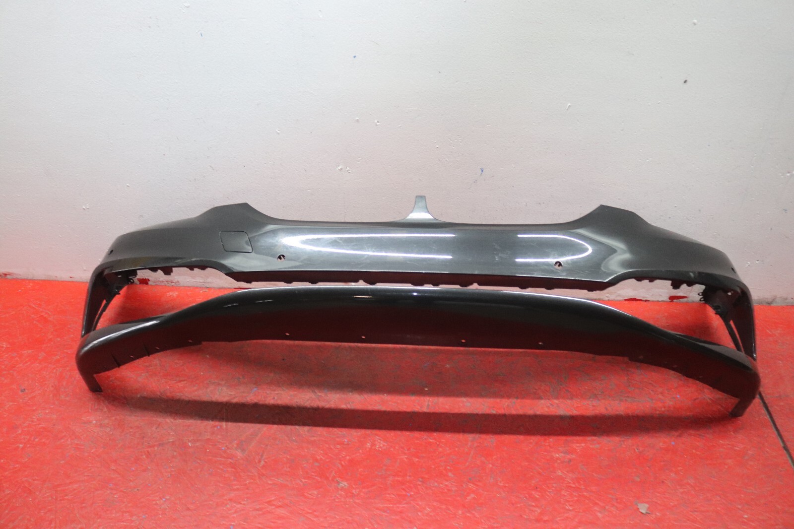 2017 2020 BMW 5-SERIES SEDAN FRONT BUMPER COVER WITH SENSOR HOLES