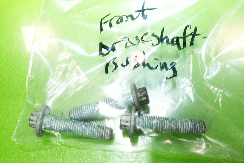 00-06 Audi TT OEM front driveshaft - bushing mount bolts SET