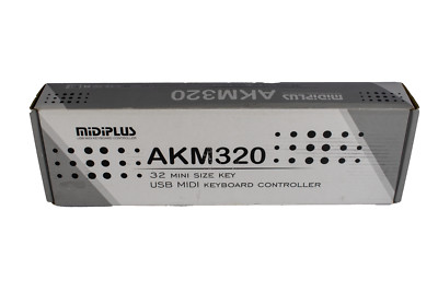 Midiplus AKM320 Minicontrol 32-Key USB MIDI Keyboard Controller | New Open Box