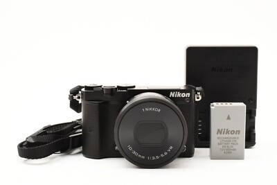 [ TOP MINT ] Nikon 1 J5 1 NIKKOR 10-30mm f3.5-5.6 VR Lens Black From JAPAN