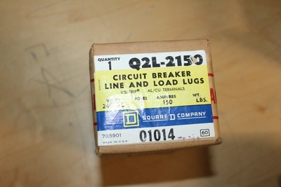 Circuit Breakers - Square D 150 Amp