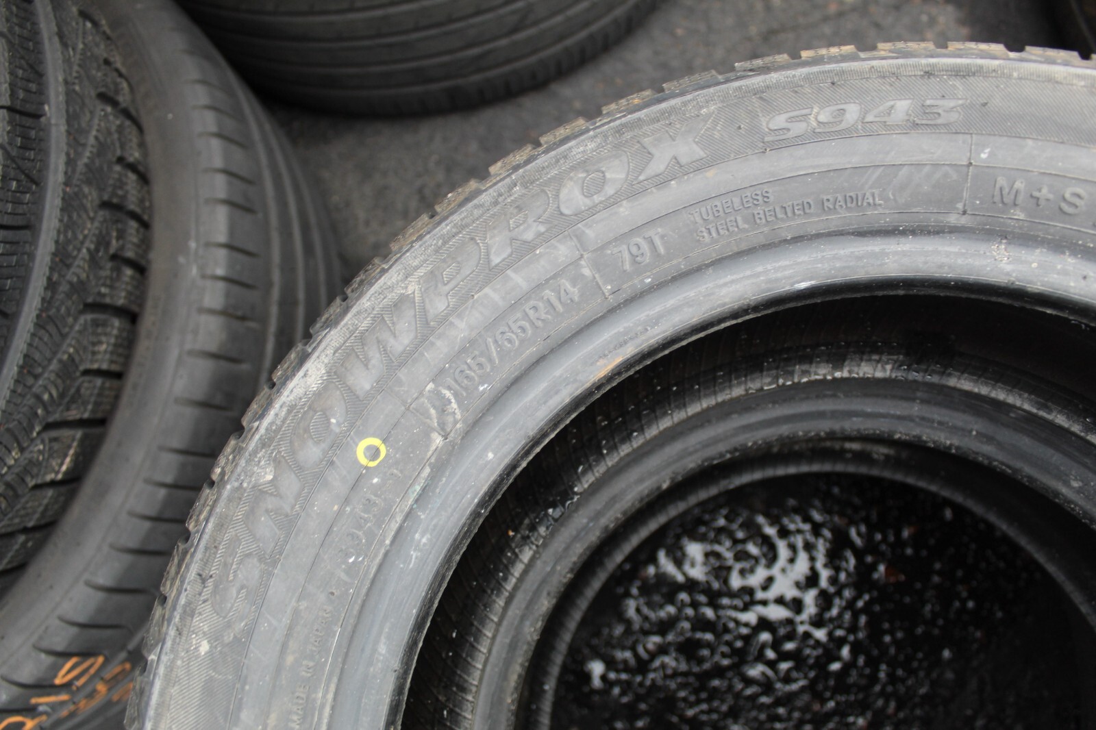 New 165 65 14 Toyo, Snow Prox S943, M+S, Winter, 79T, x2 A Pair (F1_tyres) L812