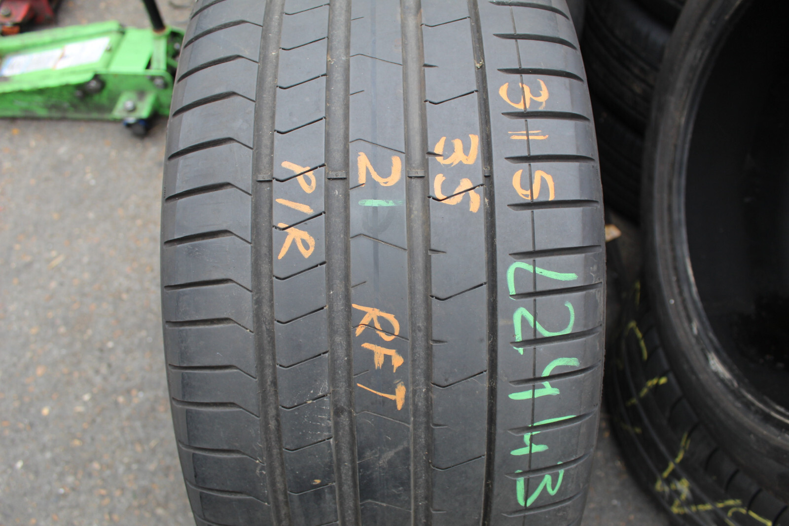 315 35 21 Pirelli, RunFlat, XL, 111Y, x1 Single Tyre 6.1mm (F1_tyres) L2443
