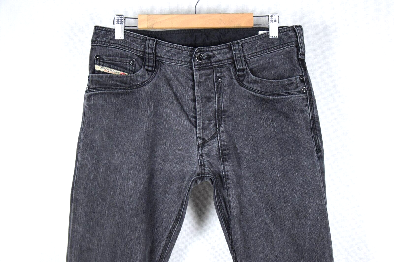 好きに JEANS STRAIGHT Grey Dark Vintage TIMMEN DIESEL | size Real パンツ