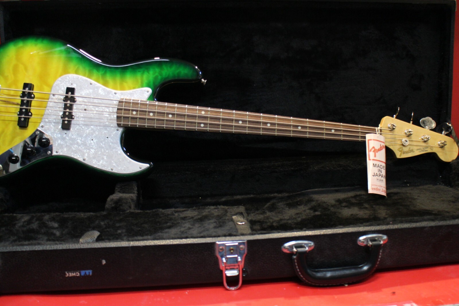 NEW Fender Japan Jazz Bass JB62/QT YLM Electric Bass GT235 NEW Fender Japan Jazz Bass JB62/QT YLM Electric Bass GT235