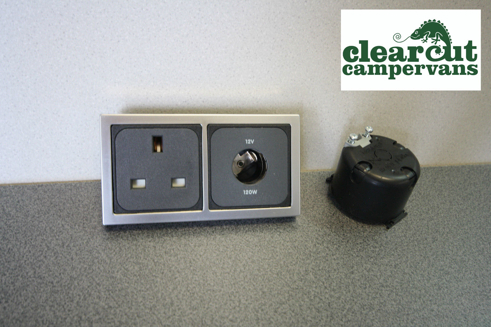 CBE 12v Socket and 240v Socket Mains Hookup for Campervan Motorhome