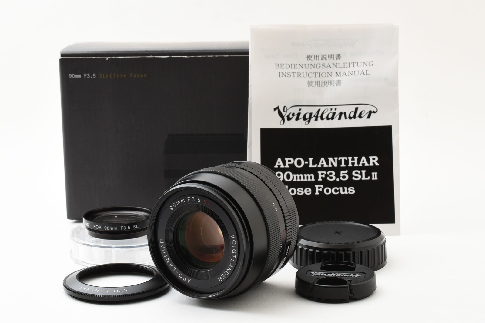 Voigtlander 90mm f/3.5 Apo Lanthar SL II Lens Nikon F [ TOP Voigtlander 90mm f/3.5 Apo Lanthar SL II Lens Nikon F [ TOP