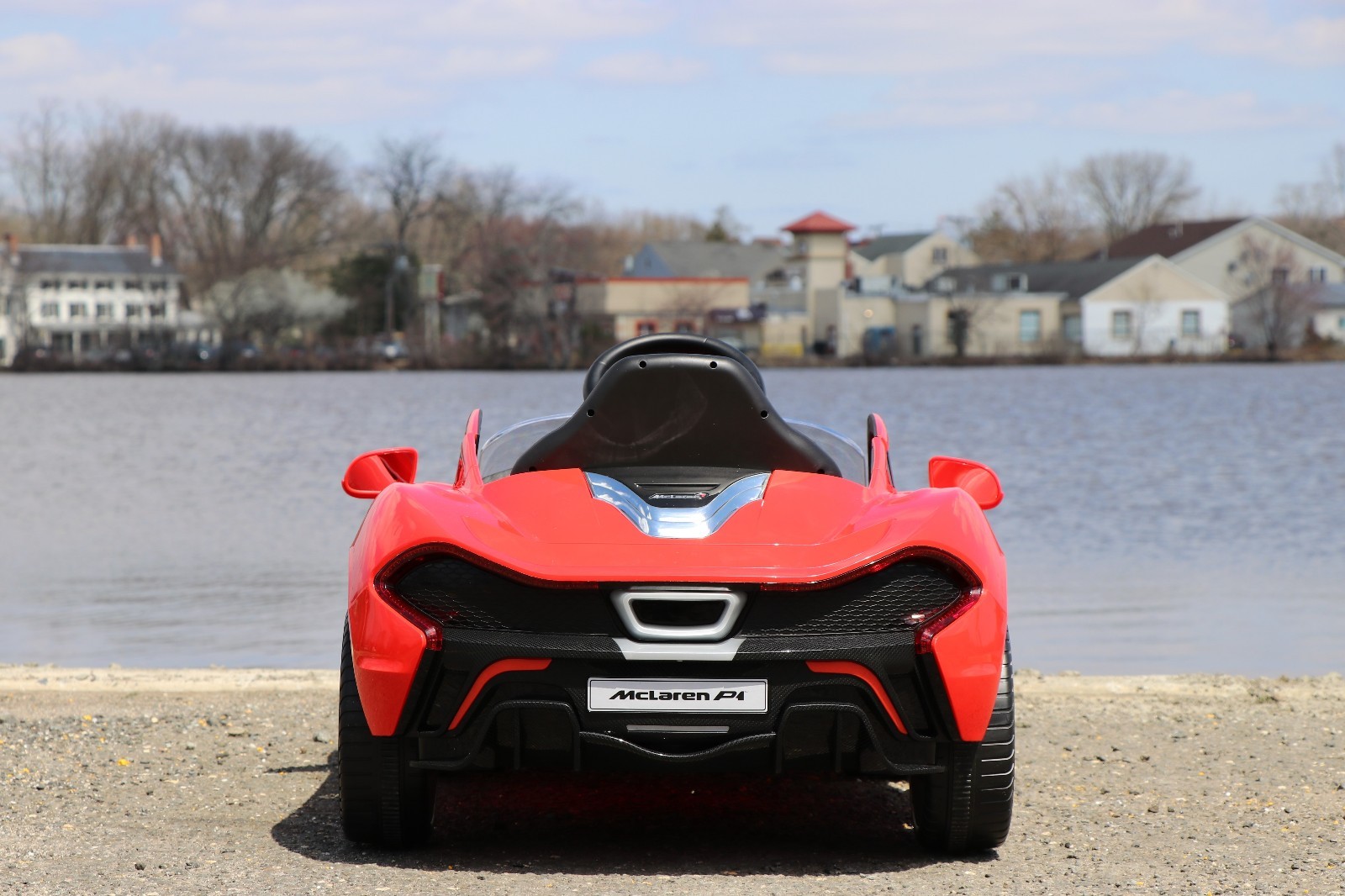 Mclaren P1 Red 12v-Dual Motor Electric Power Ride On Car with Remote Control