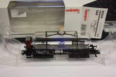 MÄRKLIN H0 SOMO GLASKESSELWAGEN WODKA GORBATSCHOW NEUOVP TF03