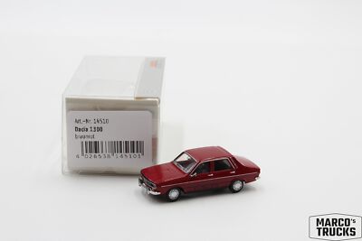Brekina Dacia 1300, dark red No. 14510 1:87 /BRN1582