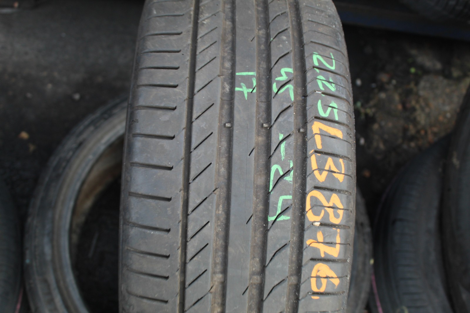 225 45 17 Continental, CSC 5, MO, 91V, x1 Single Tyre 7.0mm (F1_tyres) L3876