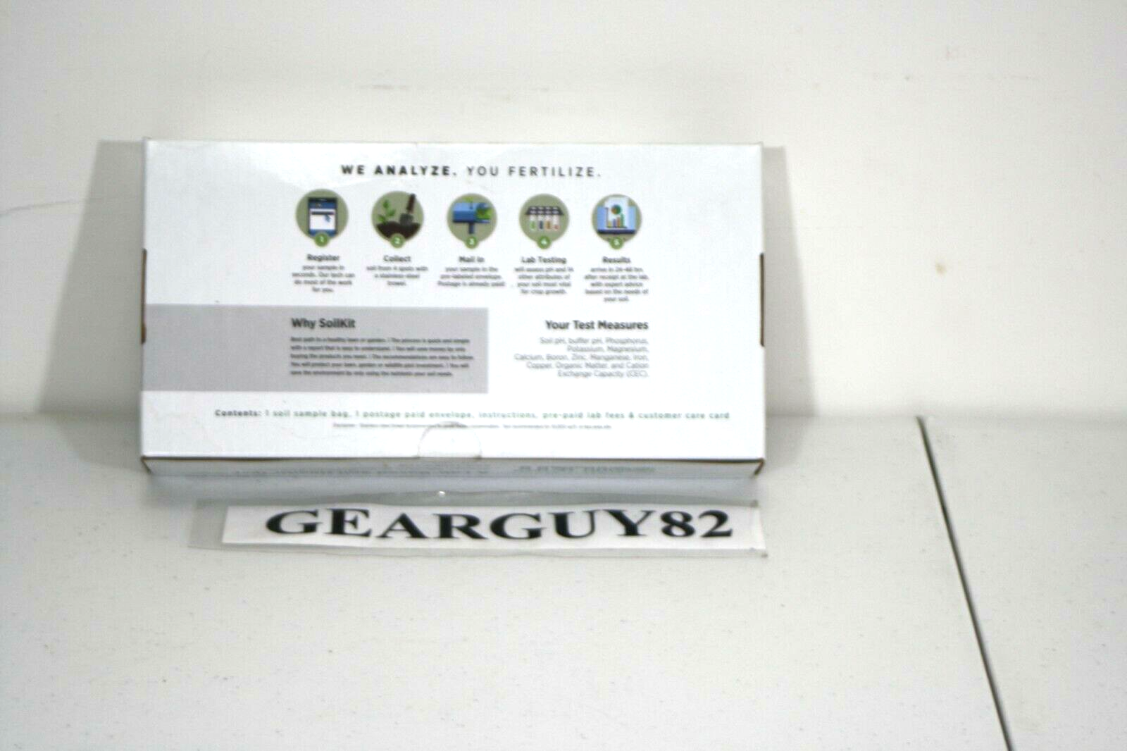 SoilKit Soil Test Kit Without Trowel Model SKWOT W3 Pricetronic