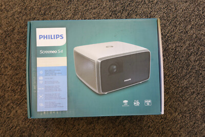 New Philips Screeneo S4 Home Projector - Full HD - SCN450/INT - SEALED!!!