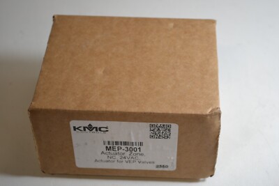 KMC CONTROLS MEP-3001/MEP3001 Actuator: Zone, NC, 24VAC, Actuator for VEP Valves