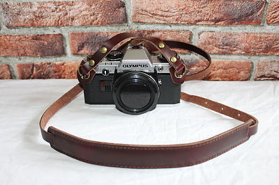 Vintage Echt Leder Alte Kamera Tragegurt Trageriemen Leather Camera Strap  
