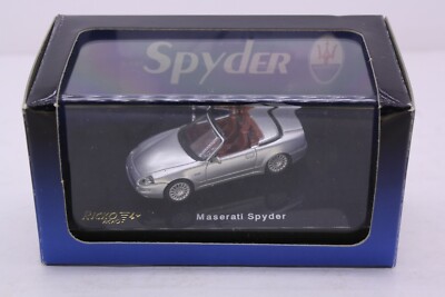 Ricko HO Scale Maserati Spyder 1:87 Scale Silver NOS