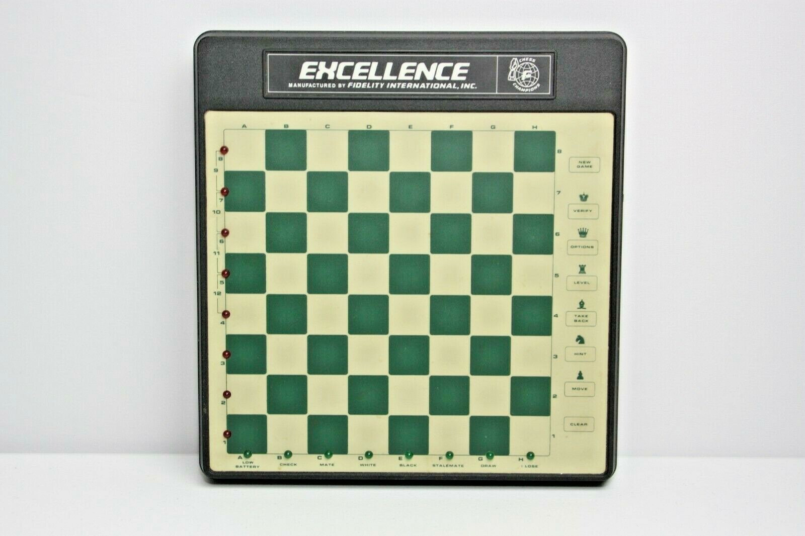 EXCELLENCE Portable Electronic Chess Game FIDELITY INTERNATIONAL 6080