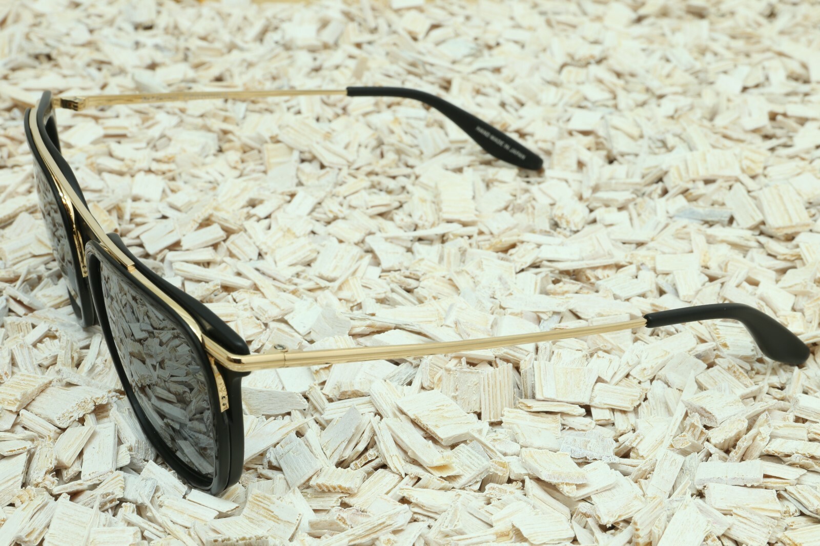 Pre-owned Barton Perreira Authentic  Sunglasses Ronson 54 Men Titanium Color Bla Gol Nim In Nightfall Polar
