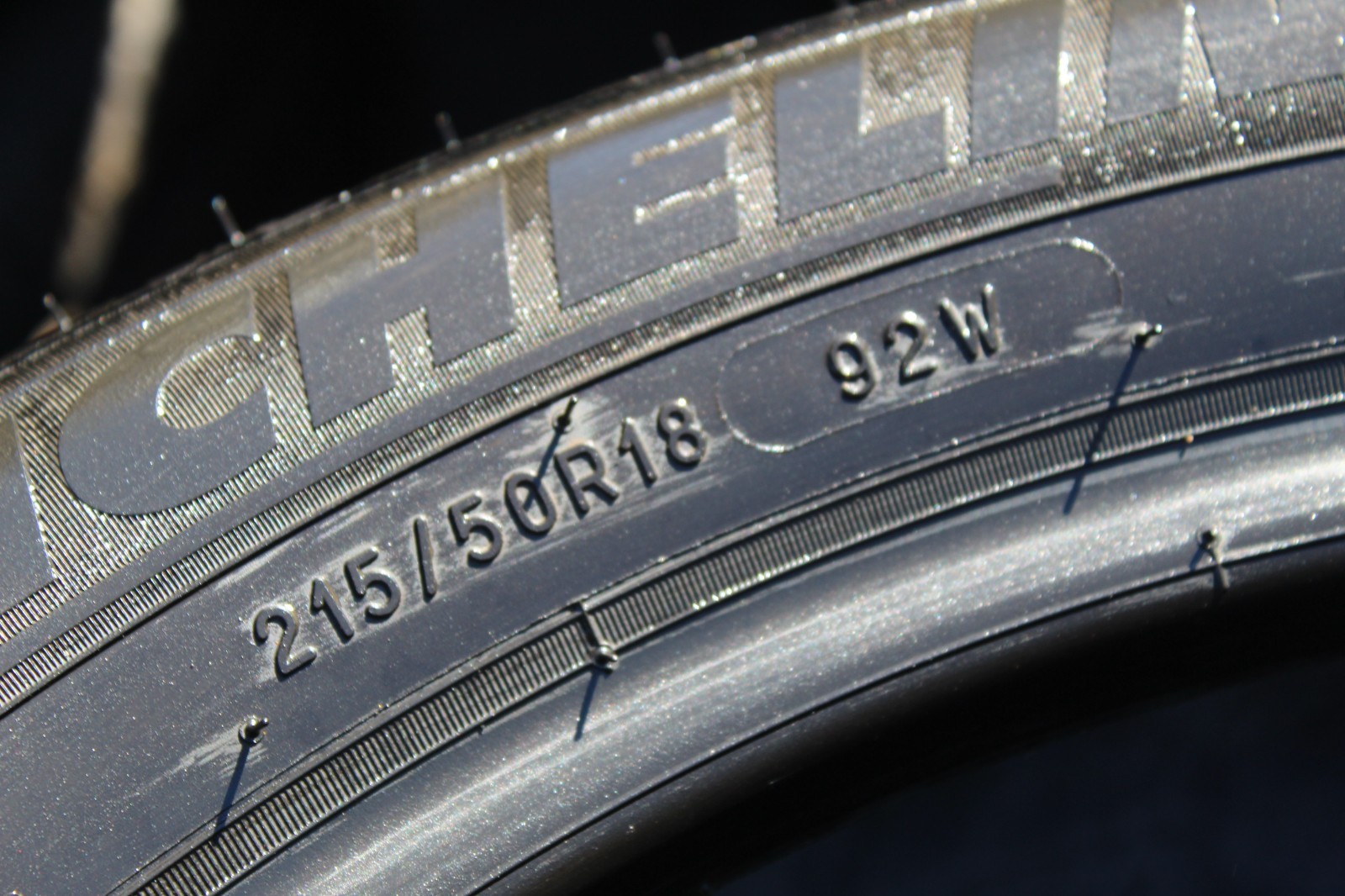 New 215 50 18 Michelin, Primacy 3, AO, 92W x1 Tyre (F1_tyres) FOD L3966