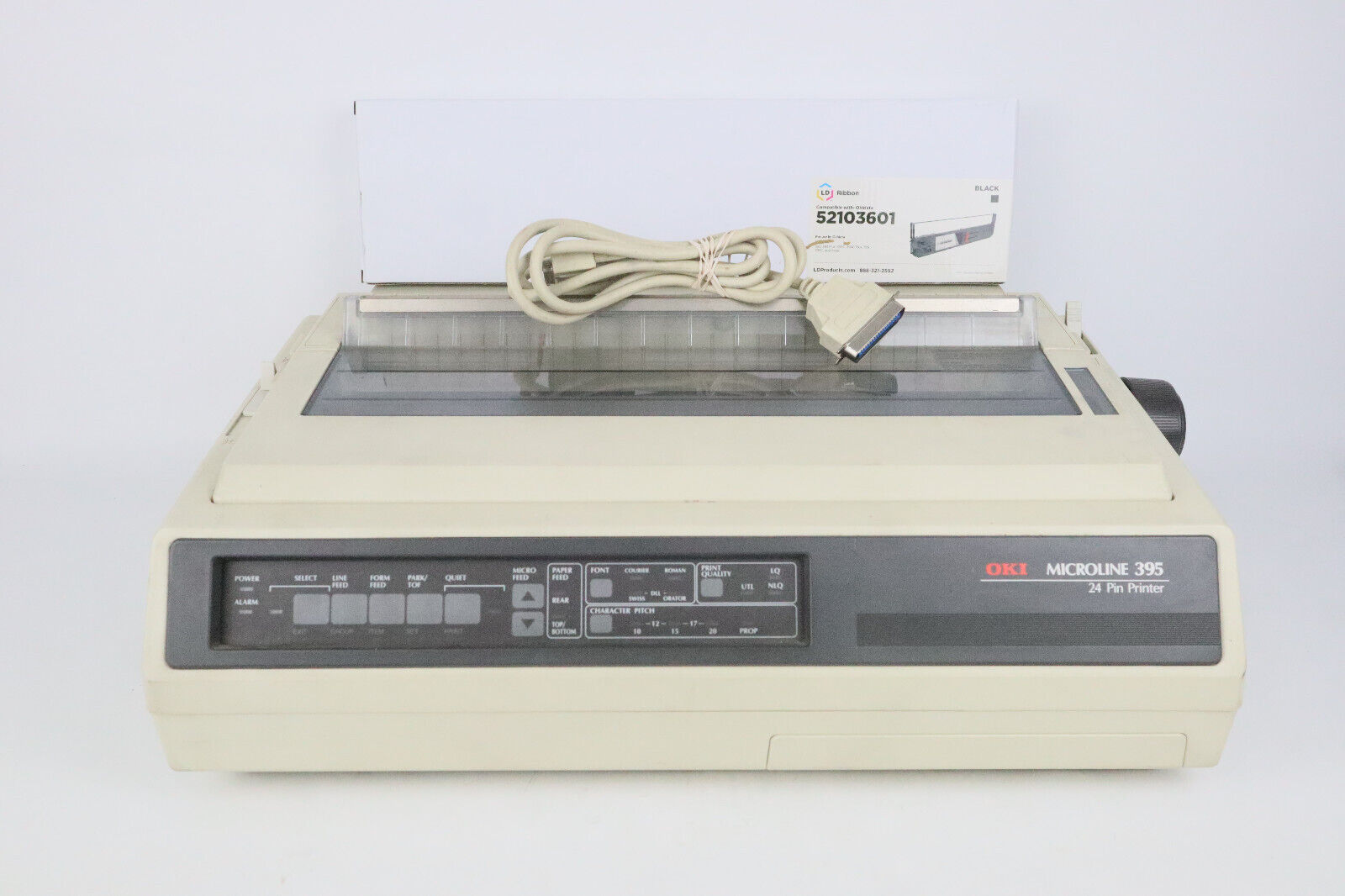 OKIDATA Microline 395 24 Pin Dot Matrix Printer GE8286A for OKIDATA Microline 395 24 Pin Dot Matrix Printer GE8286A for