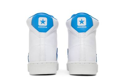 Pre-owned Converse Pro Leather Hi 'white Blue' 166813c In White/blue